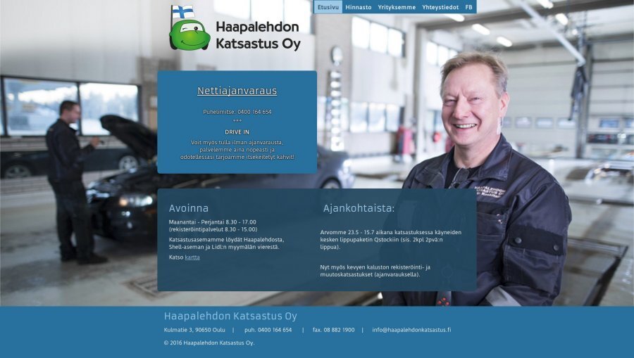 Haapalehdon Katsastus Oy